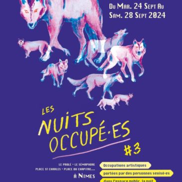 Las Polis Festival Nuits OCCUPÉ.ES Nimes 28 septembre 2024